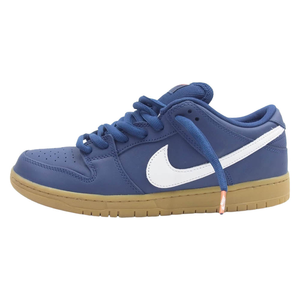 NIKE SB ナイキエスビー FJ1674-400 SB Dunk Low Pro ISO Orange Label Navy Gum ダンク ロー プロ オレンジレーベル ネイビーガム スニーカー ネイビー系 28.5cm【中古】