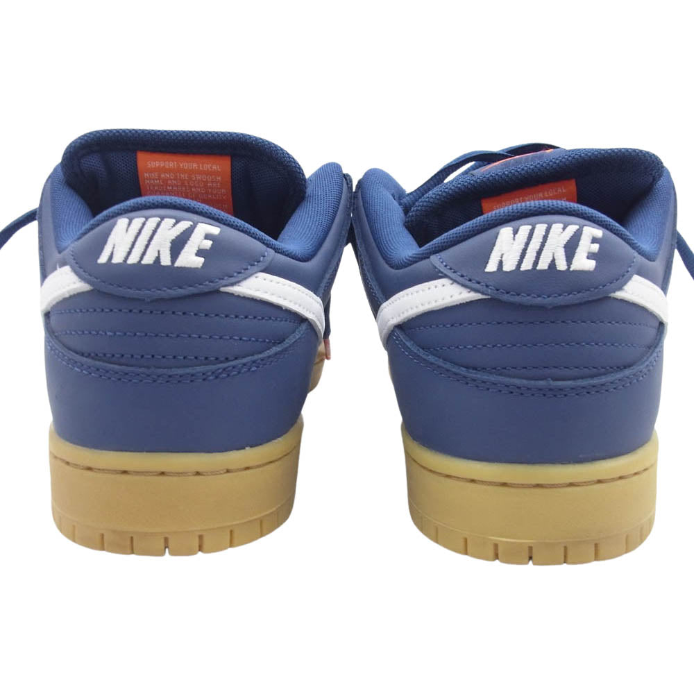 NIKE SB ナイキエスビー FJ1674-400 SB Dunk Low Pro ISO Orange Label Navy Gum ダンク ロー プロ オレンジレーベル ネイビーガム スニーカー ネイビー系 28.5cm【中古】