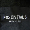 FEAR OF GOD フィアオブゴッド ESSENTIALS エッセンシャルズ リフレクティブロゴ スウェット ショート ハーフ パンツ ショーツ ブラック系 M【中古】