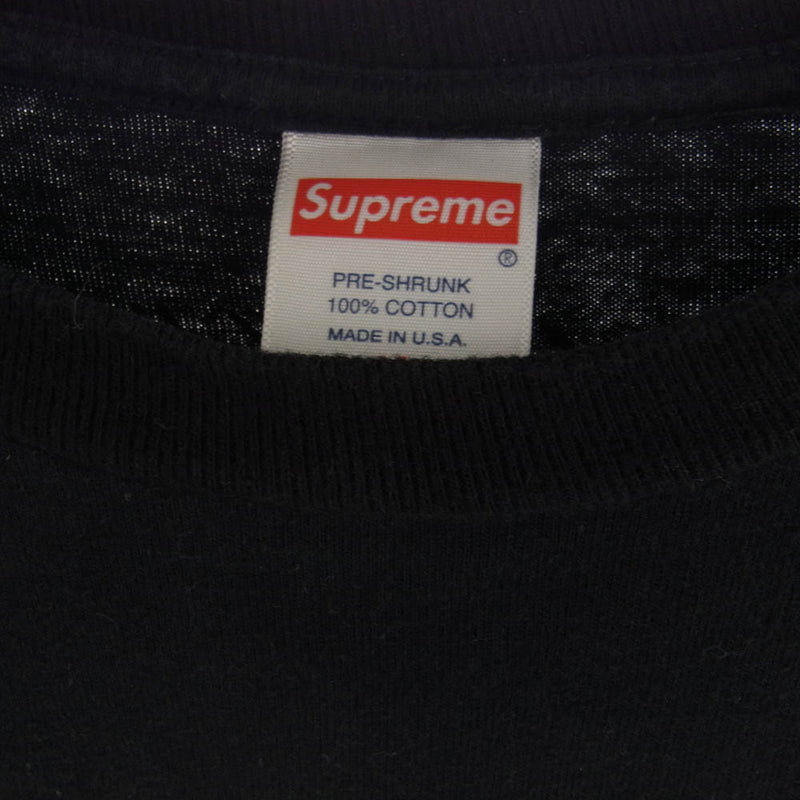 Supreme シュプリーム 18AW Mike Kelley Ahh Youth! ロング スリーブ Tシャツ カットソー 長袖 ブラック系 M【中古】