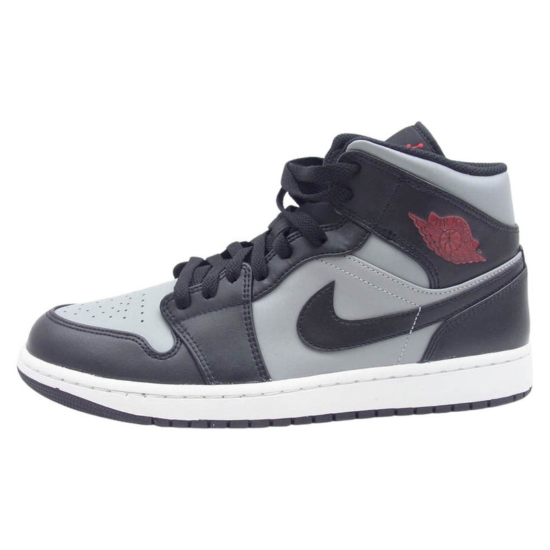 NIKE AIR JORDAN ナイキ ジョーダン 554724-096 Air Jordan 1 Mid AJ1 Shadow エアジョーダン ミッド シャドウ スニーカー グレー系 ブラック系 29cm【美品】【中古】