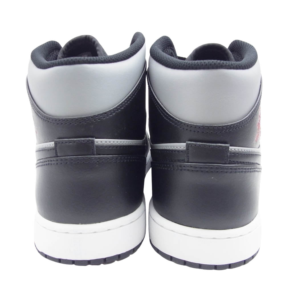 NIKE AIR JORDAN ナイキ ジョーダン 554724-096 Air Jordan 1 Mid AJ1 Shadow エアジョーダン ミッド シャドウ スニーカー グレー系 ブラック系 29cm【美品】【中古】