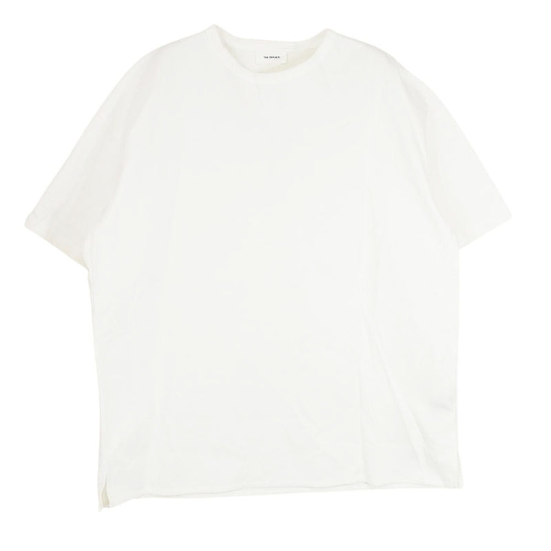 THE RERACS ザリラクス 22SS 22SS-RECS-338-J オーバーサイズ クルーネック 半袖 Tシャツ ホワイト系 F【中古】