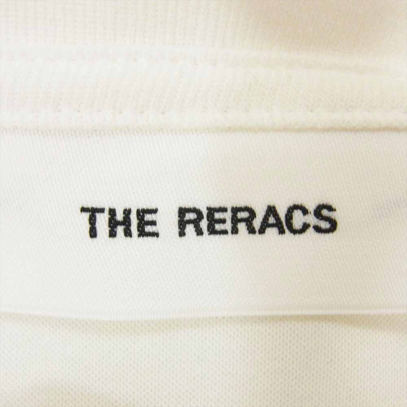 THE RERACS ザリラクス 22SS 22SS-RECS-338-J オーバーサイズ クルーネック 半袖 Tシャツ ホワイト系 F【中古】