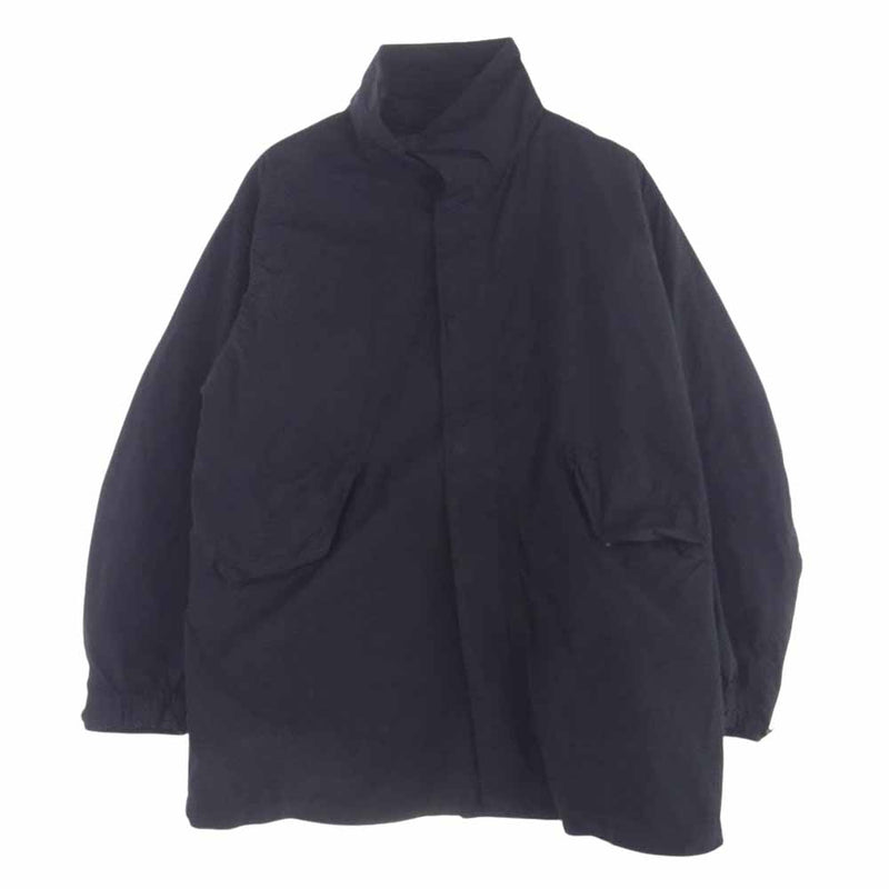 ATON エイトン 22AW JKAGNW0800 AIR VENTILE SHORT MODS COAT エアーベンタイル ショート モッズコート ネイビー系 04【中古】