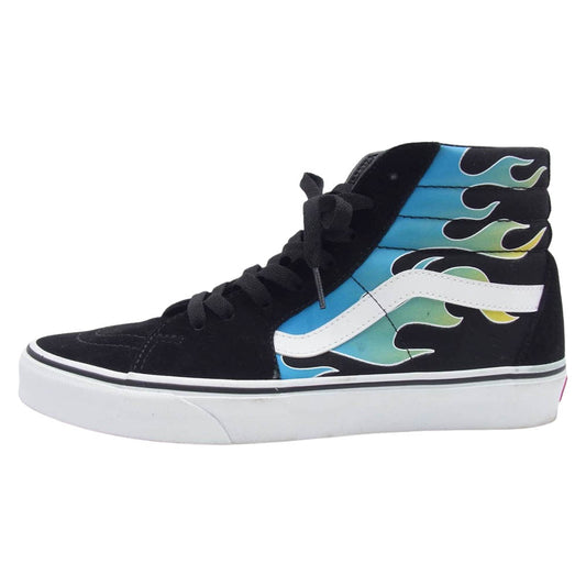 VANS バンズ UA SK8-Hi FLAME ブラック系 27.5cm【中古】