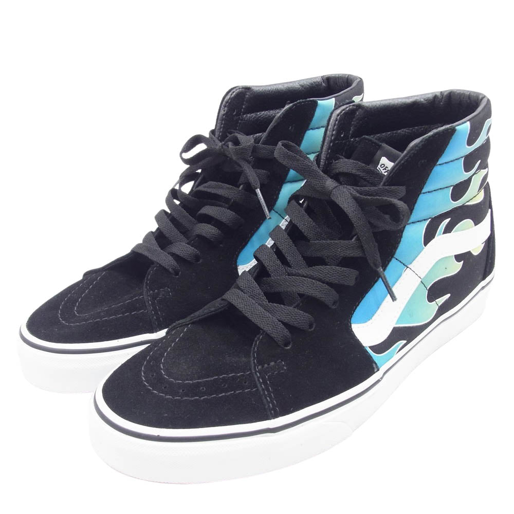 VANS バンズ UA SK8-Hi FLAME ブラック系 27.5cm【中古】