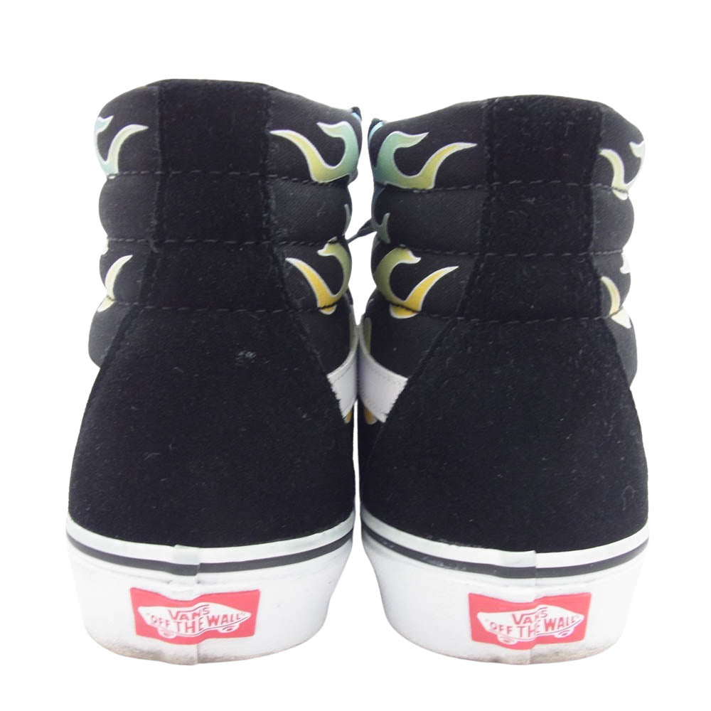 VANS バンズ UA SK8-Hi FLAME ブラック系 27.5cm【中古】