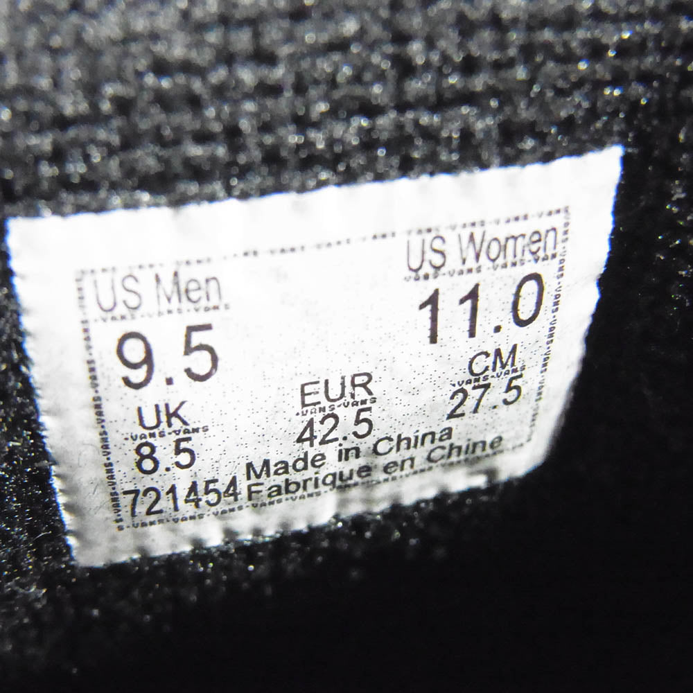 VANS バンズ UA SK8-Hi FLAME ブラック系 27.5cm【中古】
