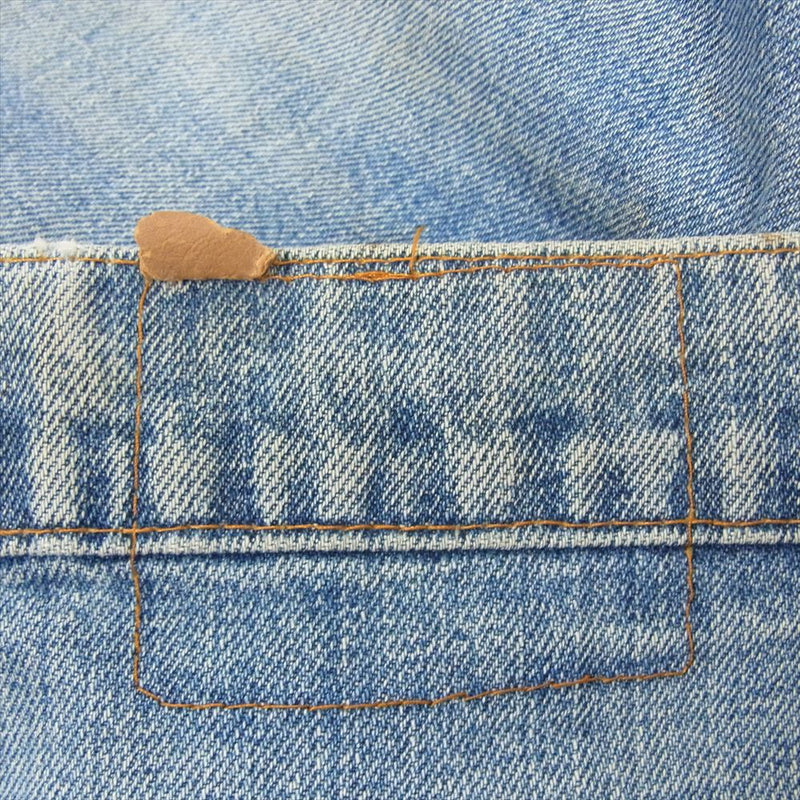 Levi's リーバイス 70s MADE IN USA 517 66後期 刻印16 ブーツカット デニム パンツ 42TALON ジップ チェーンステッチ 均等V インディゴブルー系 32【中古】