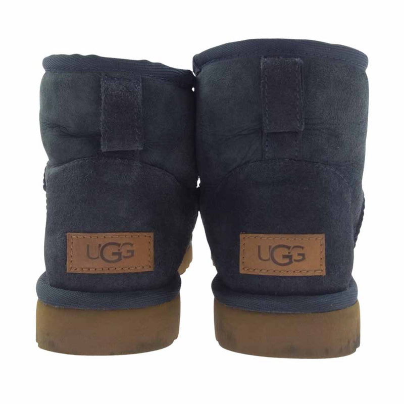 UGG アグ 1016222 Classic Mini II クラシックミニ ムートン ブーツ ブルー系 24cm【中古】