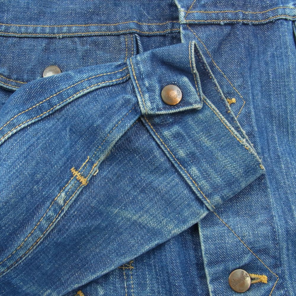 Wrangler ラングラー 60s 60年代 11MJZ ヴィンテージ 縦ベル ブルー