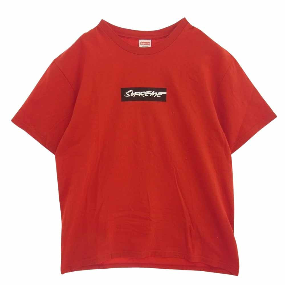 Supreme シュプリーム 24SS Futura Box Logo Tee  フューチュラ ボックスロゴ プリント 半袖 Tシャツ レッド系 M【中古】