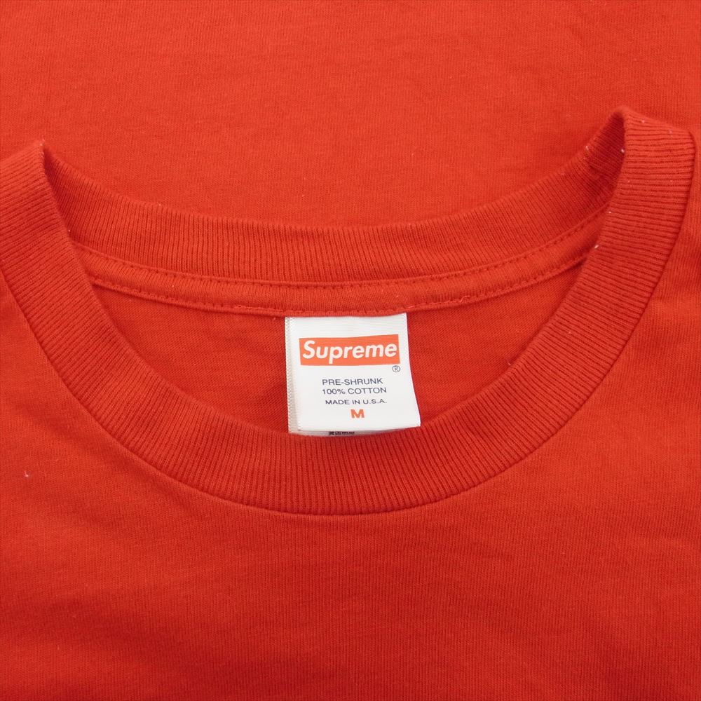 Supreme シュプリーム 24SS Futura Box Logo Tee  フューチュラ ボックスロゴ プリント 半袖 Tシャツ レッド系 M【中古】