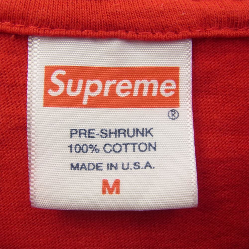 Supreme シュプリーム 24SS Futura Box Logo Tee フューチュラ ボックスロゴ プリント 半袖 Tシャツ レッド系 M【中古】