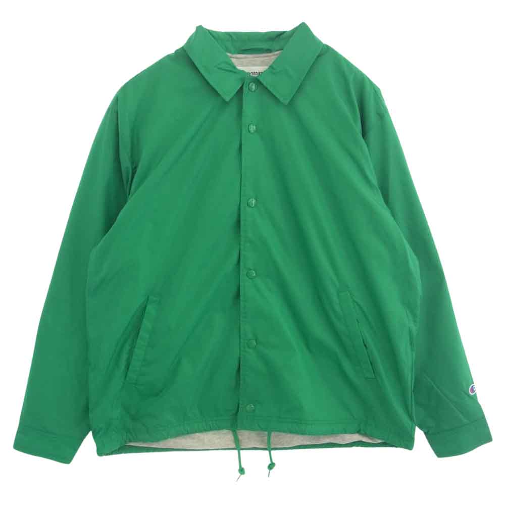 Supreme シュプリーム 24SS × Champion Coaches Jacket チャンピオン コーチジャケット グリーン系 L【極上美品】【中古】