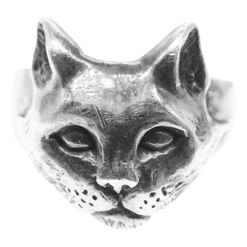 CRAZY PIG クレイジーピッグ ギャランティ付属 CAT RING キャット リング シルバー シルバー系 18号【中古】