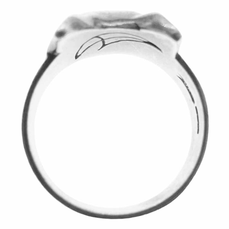 CRAZY PIG クレイジーピッグ ギャランティ付属 CAT RING キャット リング シルバー シルバー系 18号【中古】