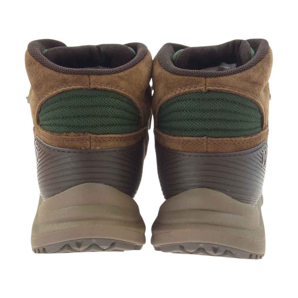 MERRELL メレル J16929 ONTARIO 85 MID WATERPROOF オンタリオ ミッド ウォータープルーフ 撥水 トレッキングブーツ ブラウン系 グリーン系 28cm【中古】