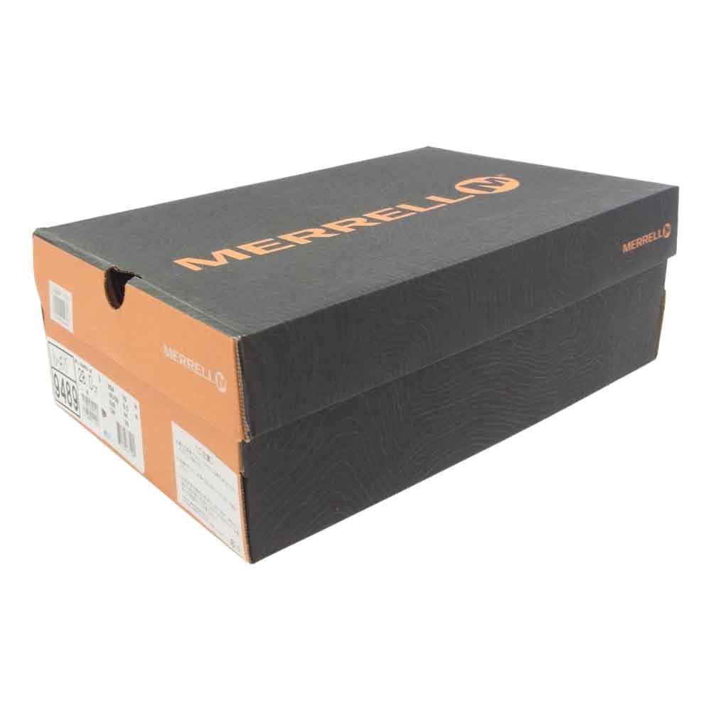 MERRELL メレル J16929 ONTARIO 85 MID WATERPROOF オンタリオ ミッド ウォータープルーフ 撥水 トレッキングブーツ ブラウン系 グリーン系 28cm【中古】