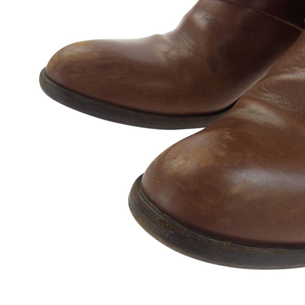 SARTORE サルトル SR1040 レザー ロングブーツ 拍車モデル ブラウン系 37【中古】