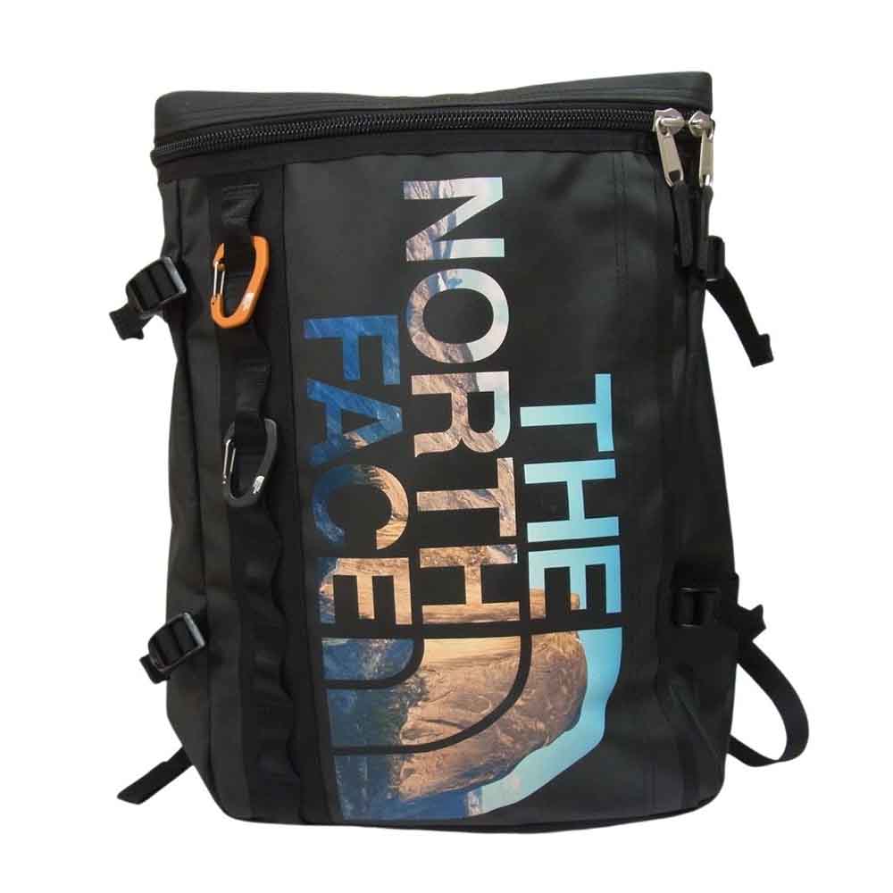 THE NORTH FACE ノースフェイス NM82250 ノベルティ BC ヒューズボックス ヨセミテプリント2 バックパック リュック ブラック系【中古】