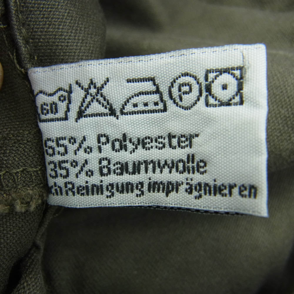 ミリタリー スタンドカラー ジップアップ ミリタリージャケット カーキ系【中古】