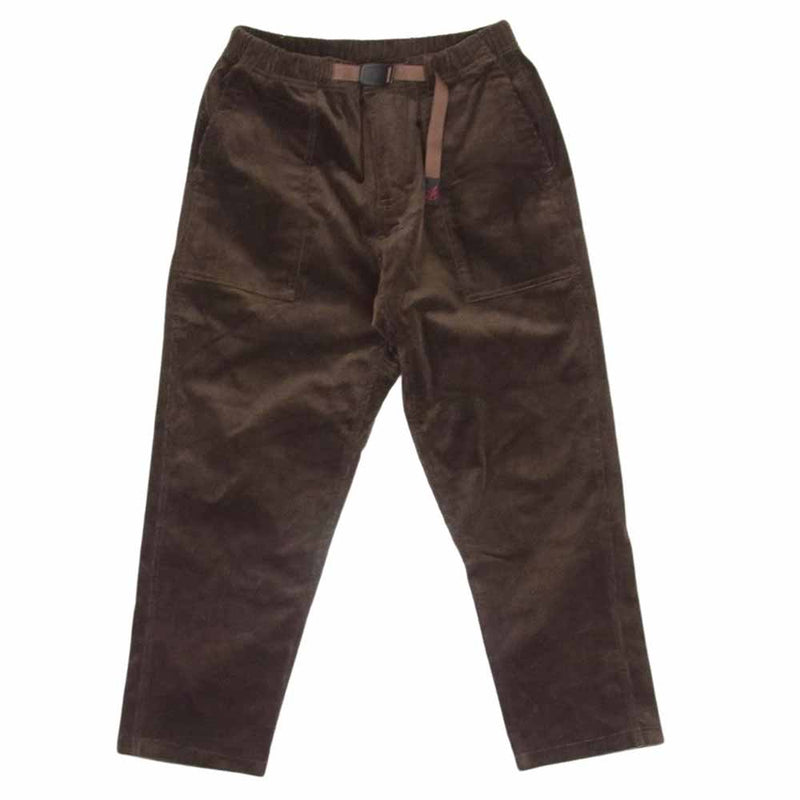 Gramicci グラミチ G2FU-P006 CORDUROY LOOSE TAPERED PANT  コーデュロイ ルーズ テーパード クライミングパンツ ブラウン系 M【中古】