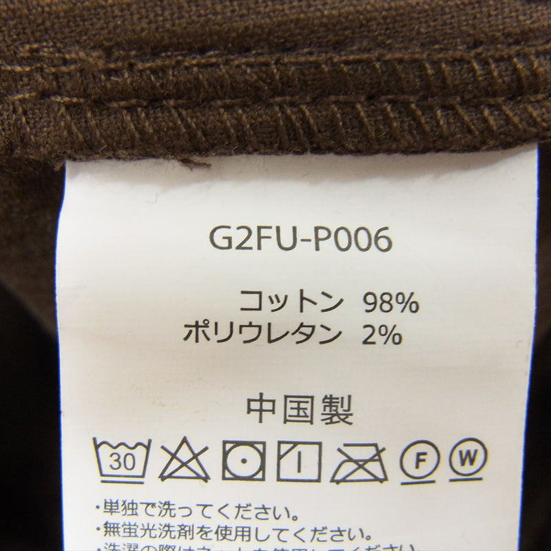 Gramicci グラミチ G2FU-P006 CORDUROY LOOSE TAPERED PANT  コーデュロイ ルーズ テーパード クライミングパンツ ブラウン系 M【中古】