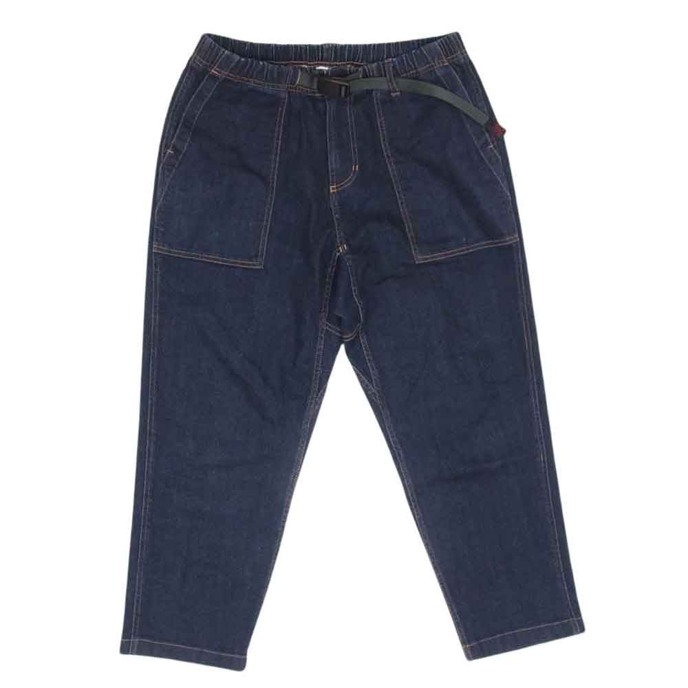 Gramicci グラミチ GUP3-S2059 DENIM LOOSE TAPERED PANT デニム ルーズ テーパード クライミングパンツ インディゴブルー系 M【中古】