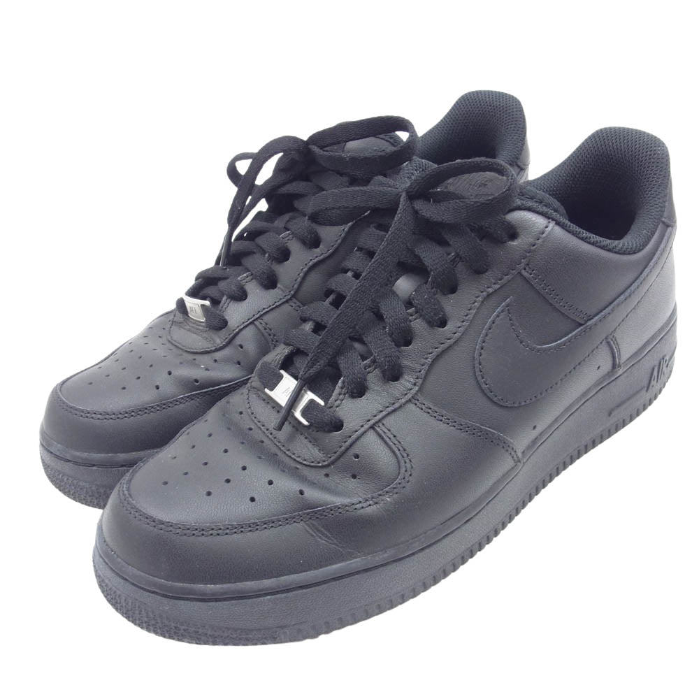 NIKE ナイキ CW2288-001 AIR FORCE 1 07 エアフォース1 ローカットスニーカー ブラック ブラック系 27cm【中古】