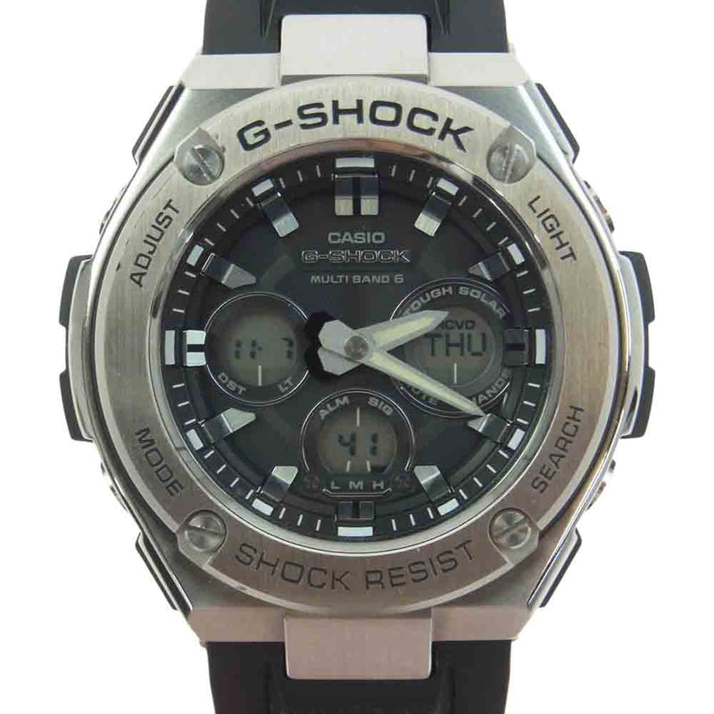 CASIO G-SHOCK カシオ ジーショック GW-M5610UBC デジタル 電波ソーラー スクエアベゼル 腕時計 ウォッチ ブラック系【美品】【中古】