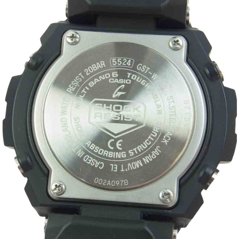 CASIO G-SHOCK カシオ ジーショック GW-M5610UBC デジタル 電波ソーラー スクエアベゼル 腕時計 ウォッチ ブラック系【美品】【中古】