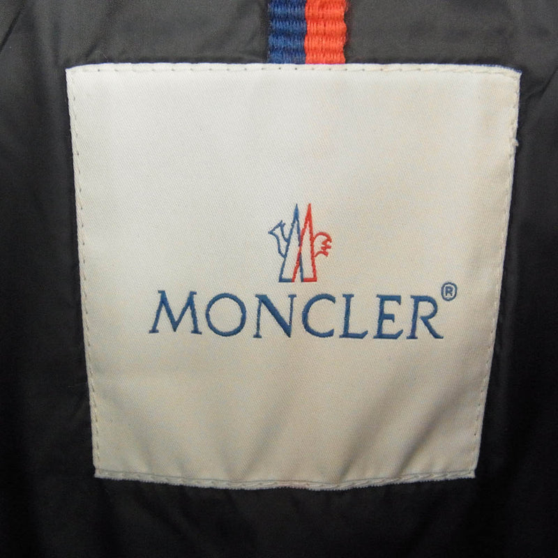 MONCLER モンクレール 18AW D20914033805 54272 MONTGENEVRE モンジュネーブル ウール ダウン ジャケット ネイビー系 2【中古】