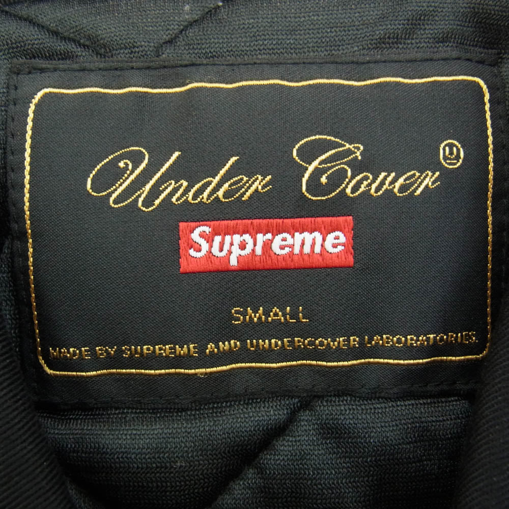 Supreme シュプリーム 18SS × UNDERCOVER/Public Enemy Work Jacket アンダーカバー パブリックエネミー ワークジャケット ブラック系 S【中古】