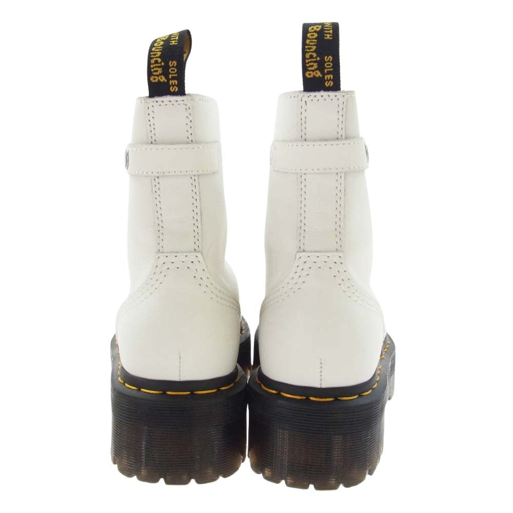 Dr.Martens ドクターマーチン 27656100 JETTA ジップ ジェッタ ブーツ ホワイト系 UK6【中古】