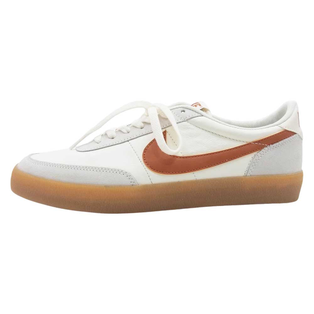 NIKE ナイキ 432997-127 Killshot 2 Leather Sail Desert Orange キルショット 2 レザー セイル デザートオレンジ スニーカー オフホワイト系 28.5cm【極上美品】【中古】