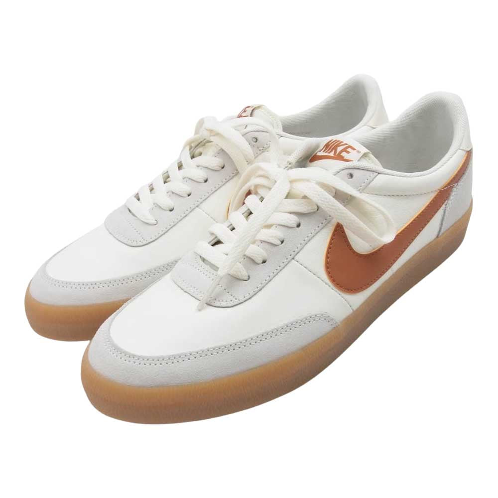 NIKE ナイキ 432997-127 Killshot 2 Leather Sail Desert Orange キルショット 2 レザー セイル デザートオレンジ スニーカー オフホワイト系 28.5cm【極上美品】【中古】