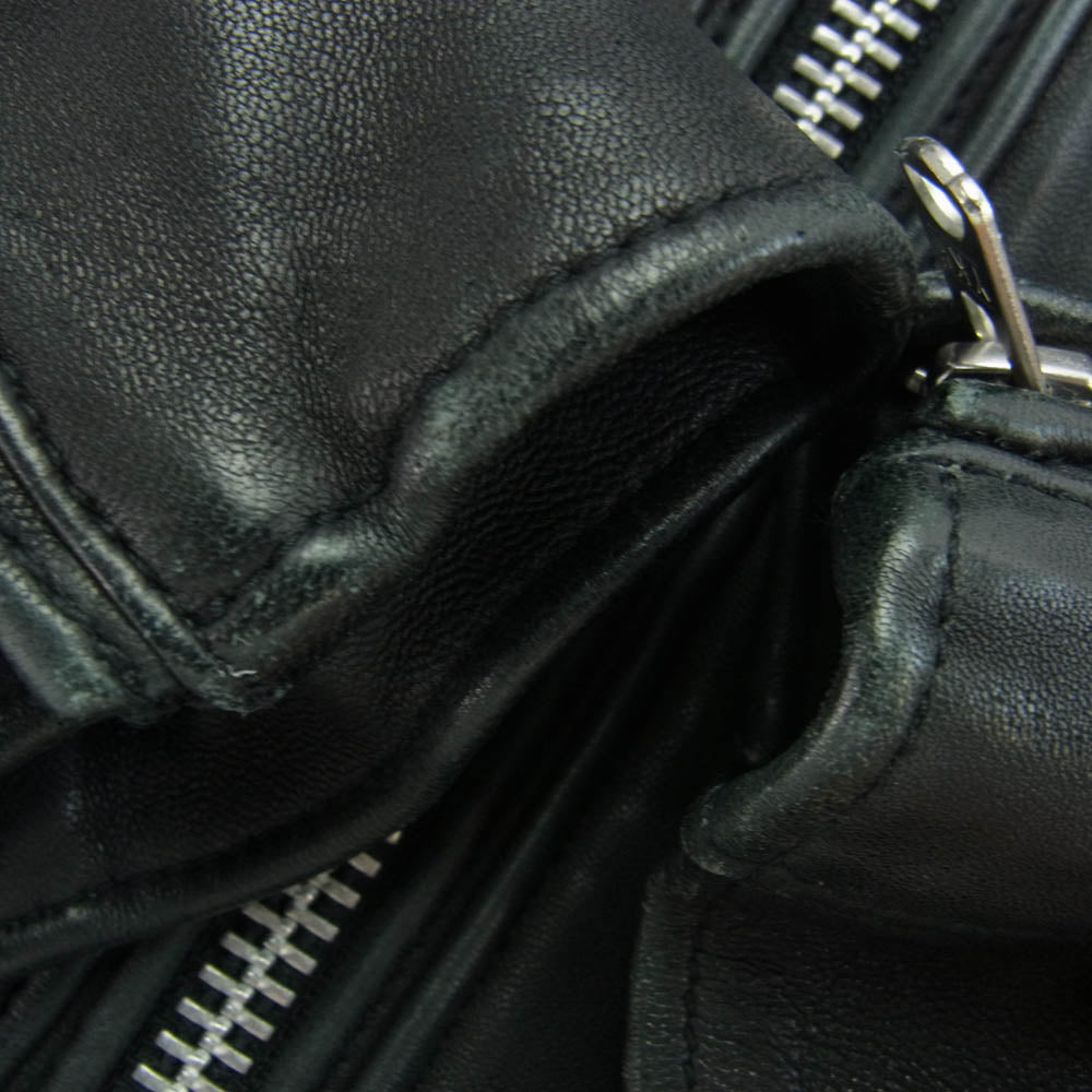 L.H.P エルエイチピー 8661000 裏地キルティング 羊革 シープレザー