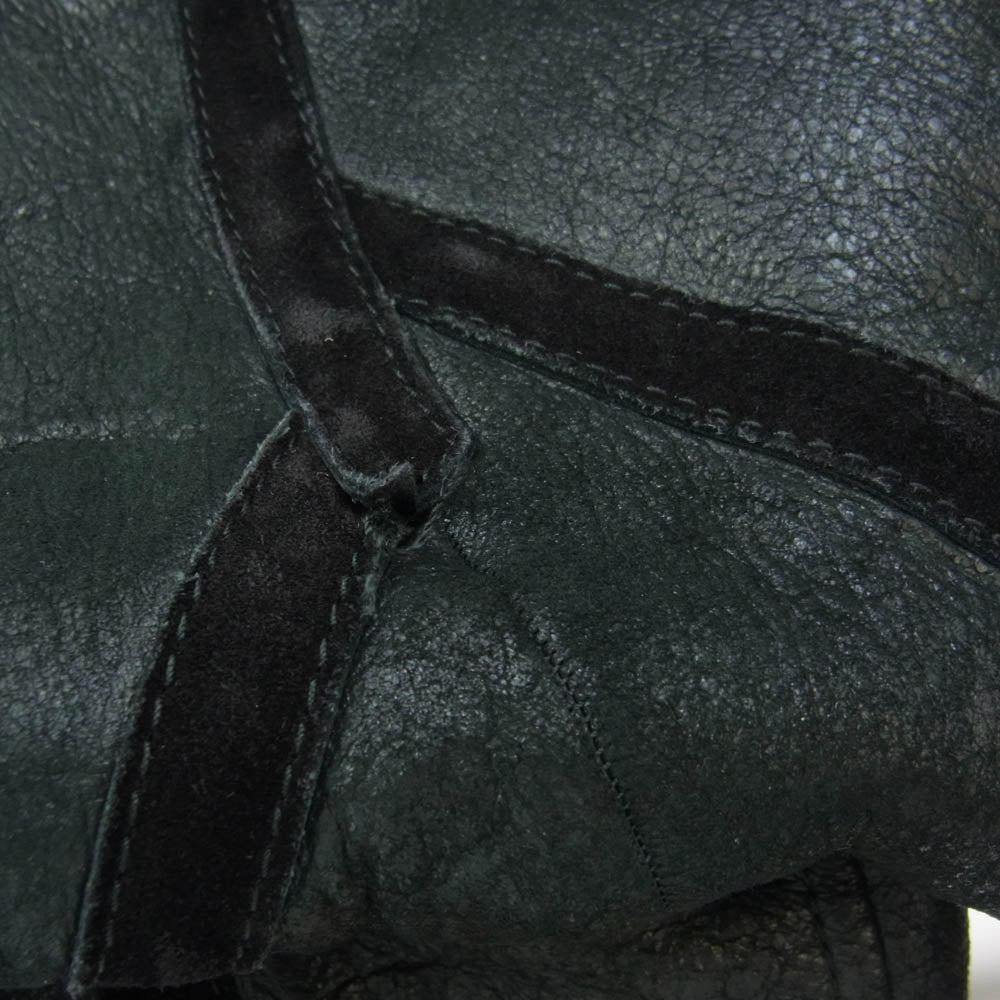 NEIL BARRETT ニールバレット BPE236 レザー ムートンジャケット