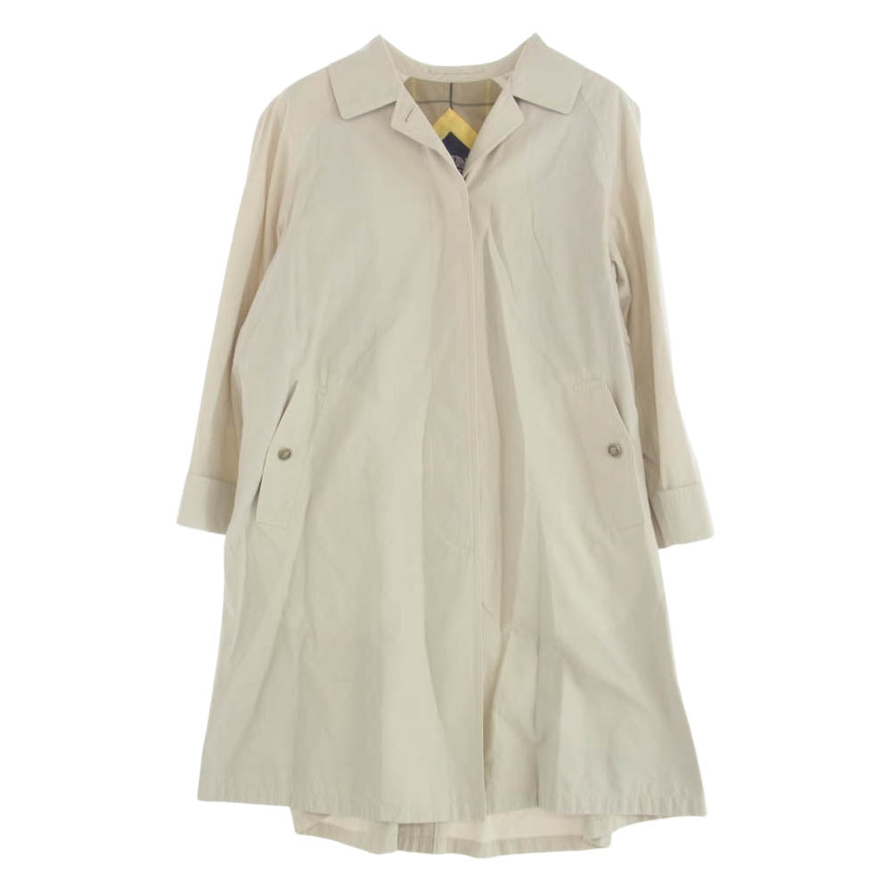 BURBERRY バーバリー FDA01-925-01 BURBERRYS PRORSUM バーバリーズ プローサム ステンカラーコート オフホワイト系 9AR【中古】