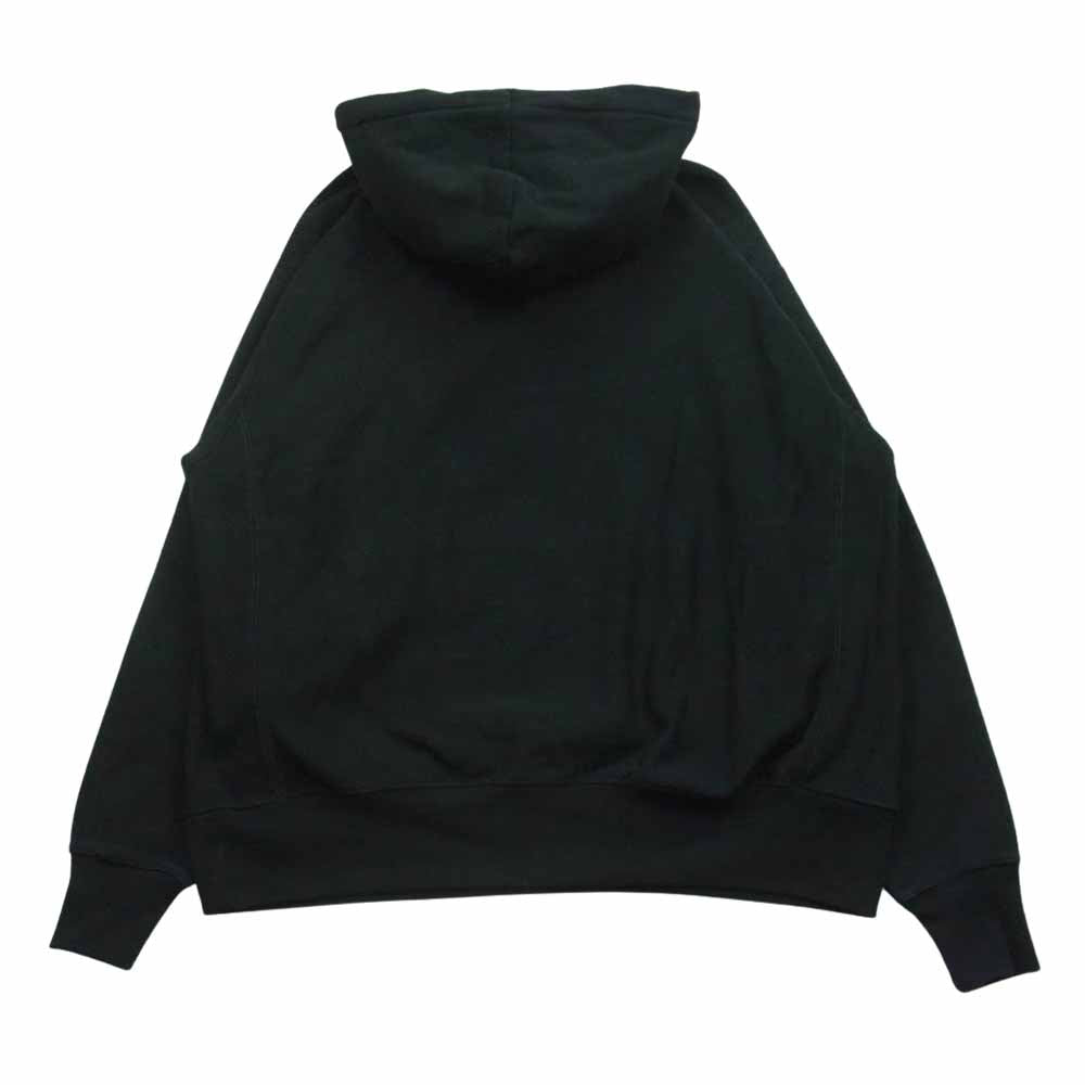 Champion チャンピオン 単色青タグ リバースウィーブ プルオーバー パーカー インドネシア製 ブラック系 XL【中古】
