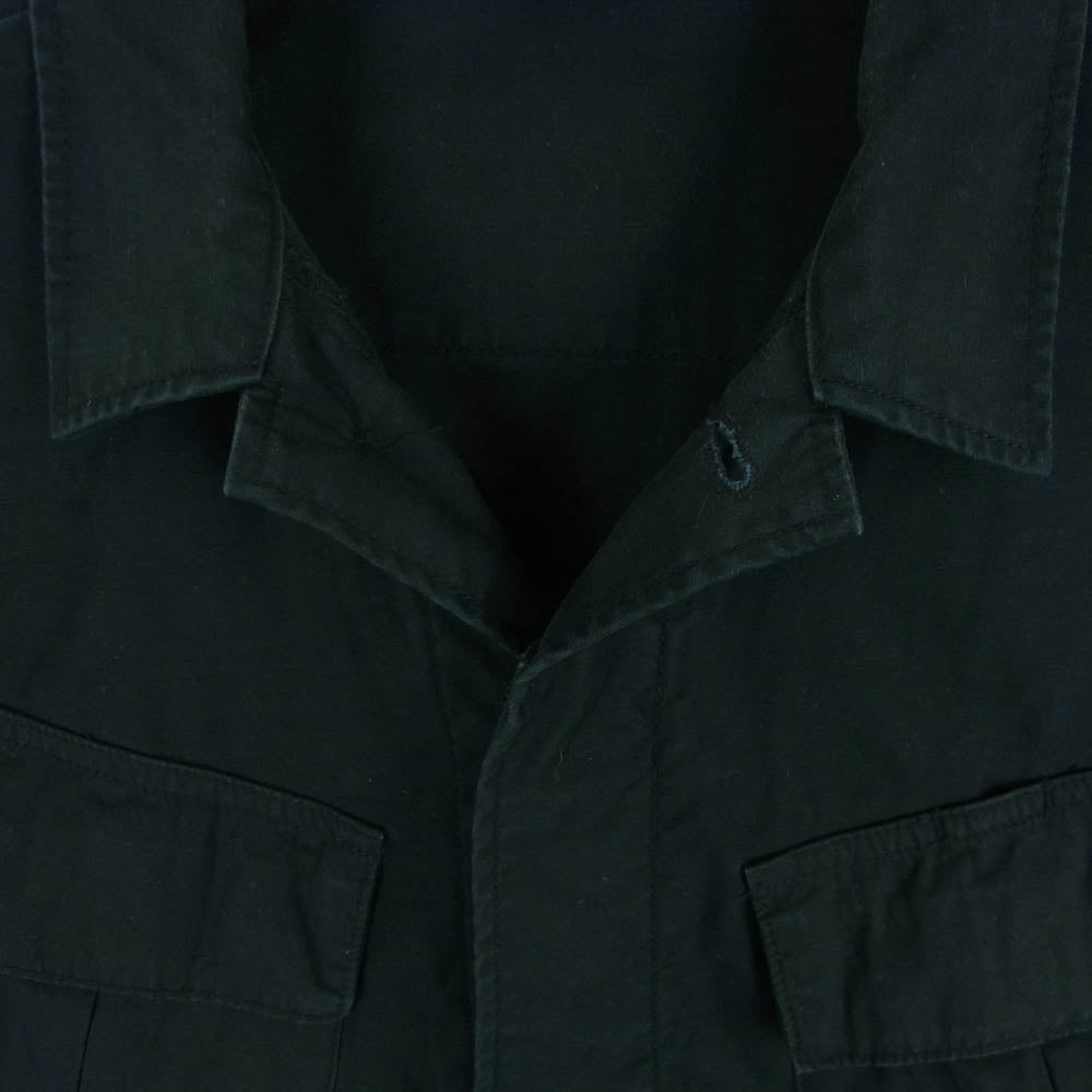 WILDTHINGS ワイルドシングス WT21005AD ミリタリー ジャケット ファティーグ ジャケット コットン ブラック系 L【中古】