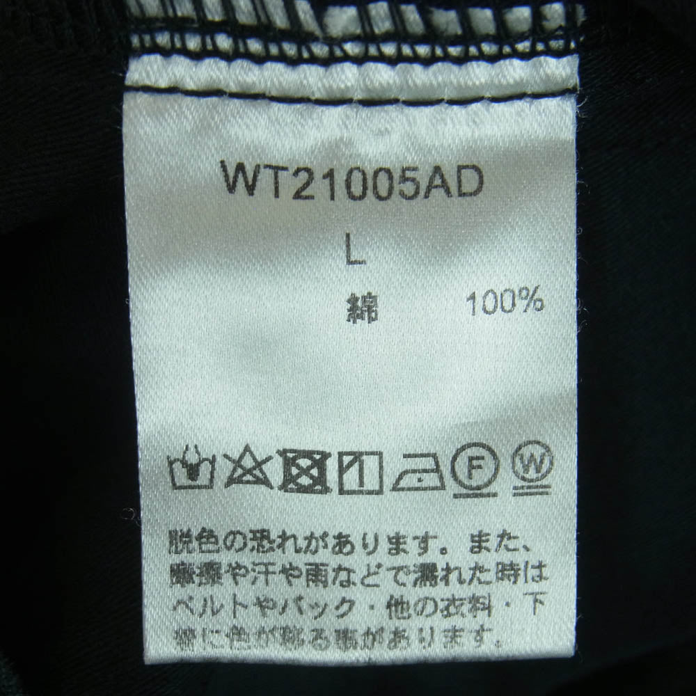 WILDTHINGS ワイルドシングス WT21005AD ミリタリー ジャケット ファティーグ ジャケット コットン ブラック系 L【中古】