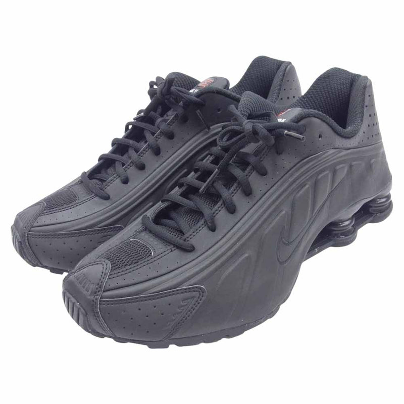 NIKE ナイキ AR3565-004 Shox R4 Black ショックス R4 ブラック スニーカー ブラック系 29cm【美品】【中古】