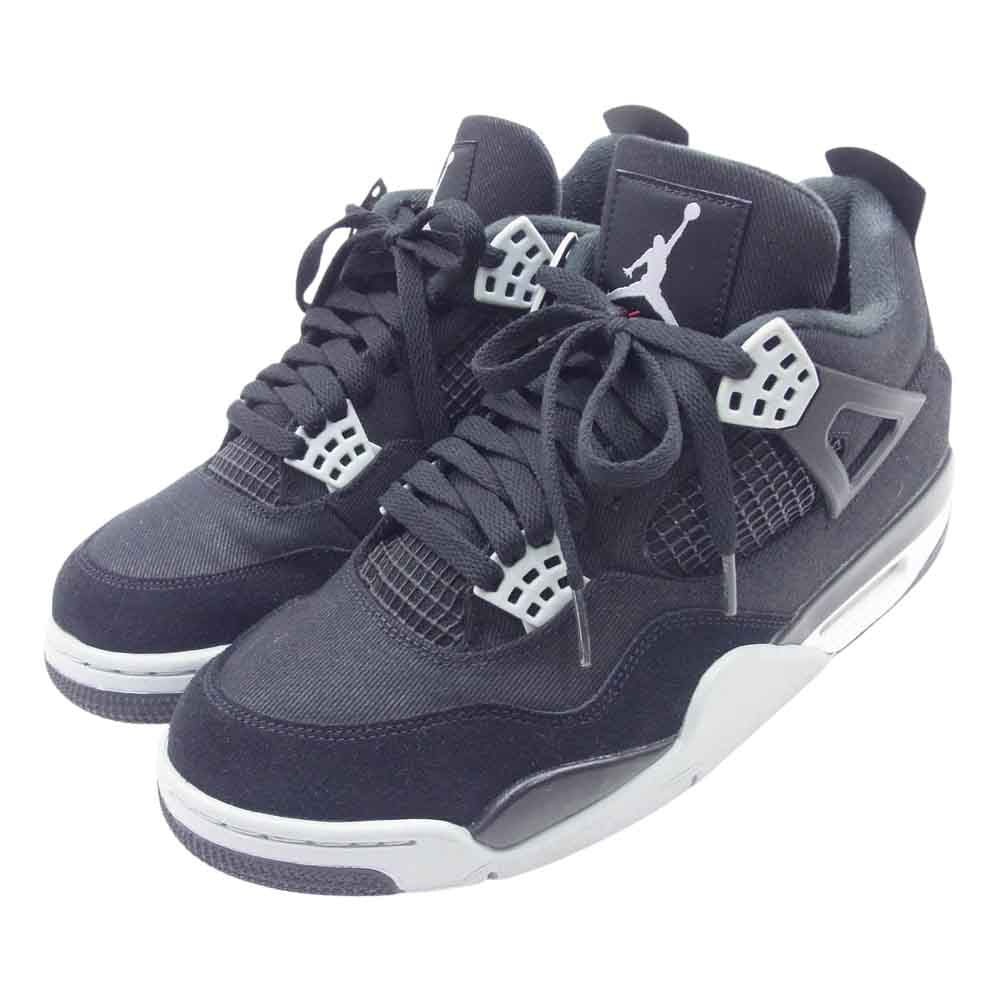 NIKE AIR JORDAN ナイキ ジョーダン DH7138-006 Air Jordan 4 SE Black and Light Steel エアジョーダン4 SE ブラック アンド ライト スティール スニーカー ブラック系 28cm【中古】