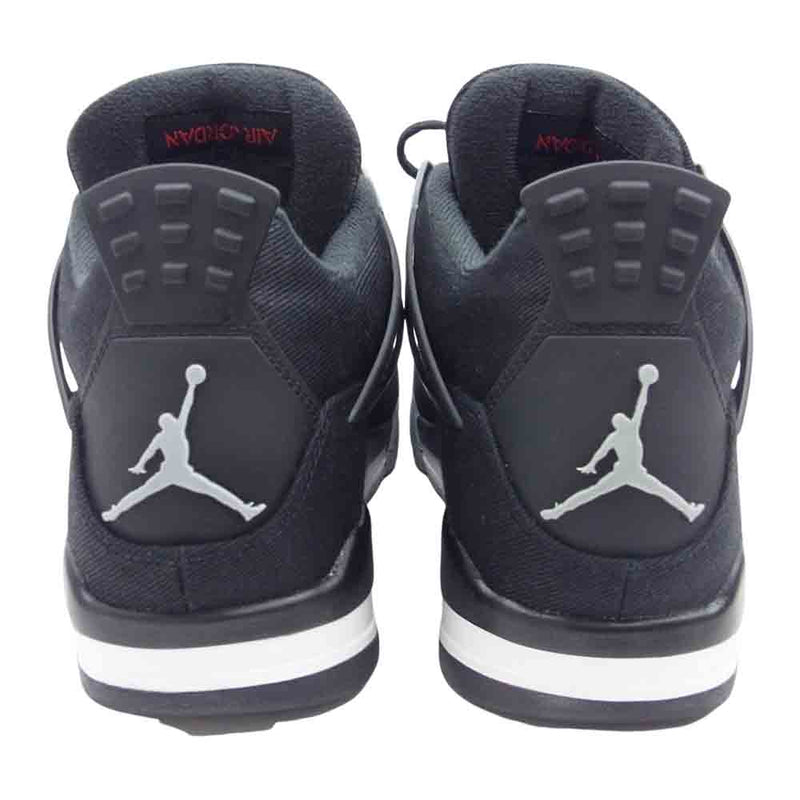 NIKE AIR JORDAN ナイキ ジョーダン DH7138-006 Air Jordan 4 SE Black and Light Steel エアジョーダン4 SE ブラック アンド ライト スティール スニーカー ブラック系 28cm【中古】