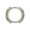 CHROME HEARTS クロムハーツ（原本無） DBL NARROW VINE BAND ダブルナロー ヴァインバンド リング シルバー系 約14.5号【中古】