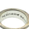 CHROME HEARTS クロムハーツ（原本無） DBL NARROW VINE BAND ダブルナロー ヴァインバンド リング シルバー系 約14.5号【中古】