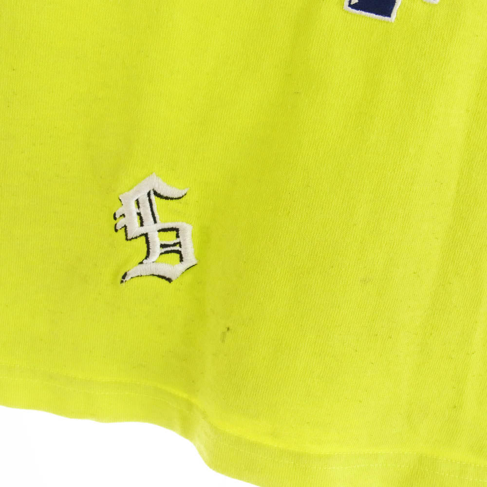 Supreme シュプリーム 20SS University S/S Top 半袖 クルーネック Tシャツ イエロー系 M【中古】